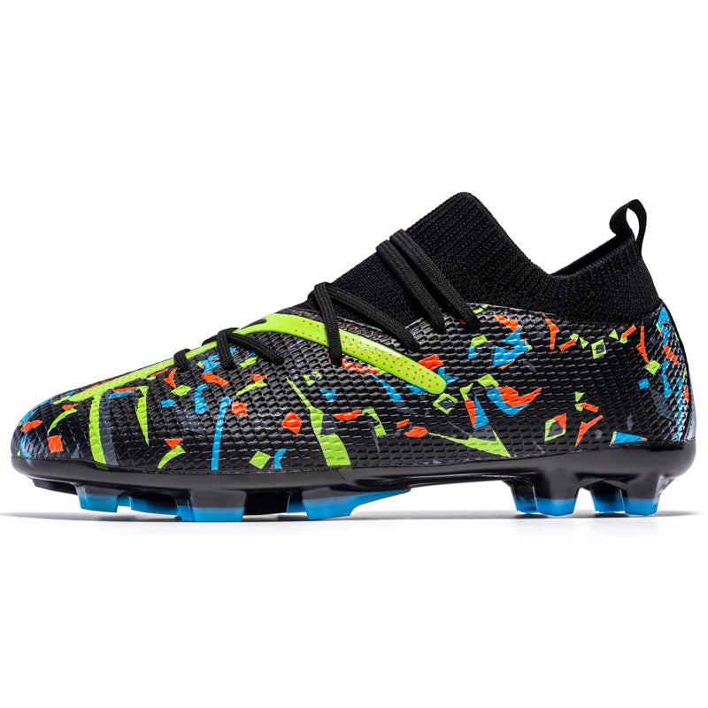 Mens Football Field Boots Ultralight Turf Indoor Society Training Soccer Shoes Cleats for Kids Sneakers TF/FG Football Shoes