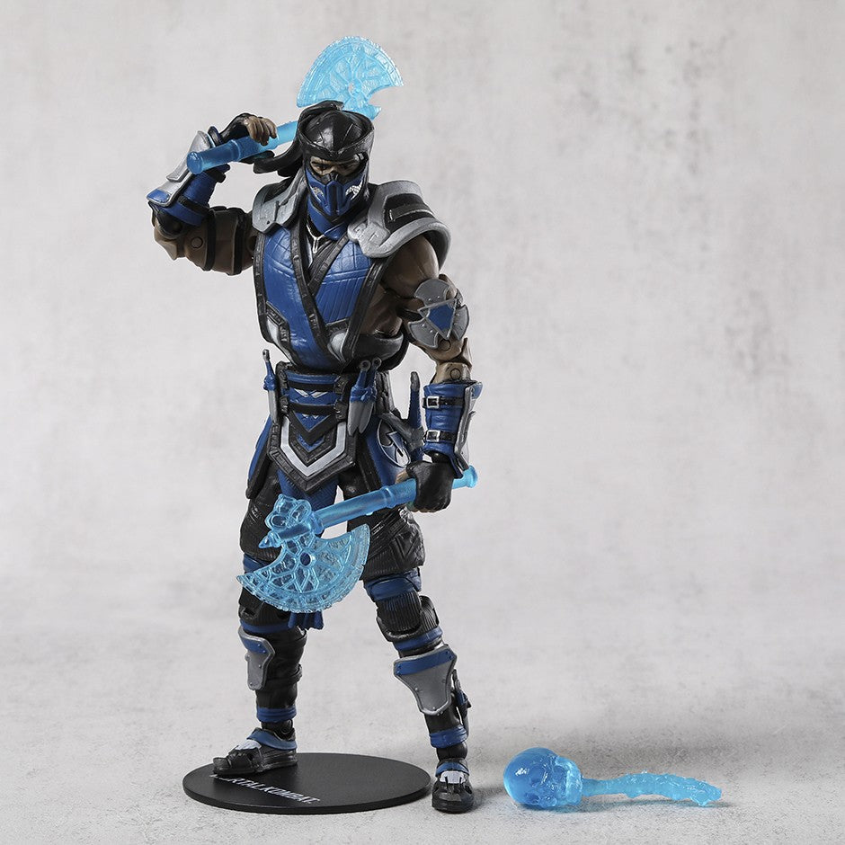 Scorpion Sub-Zero Mortal Kombat Boneco Articulado de 18 cm