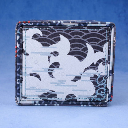 Diviner Dragons Chi Deck Box Dicewinder para YGO, comporta 100 cartas com double-sleeve, Caixa de Armazenamento de Cartas com Bandeja de Dados para TCG MTGames PTCG