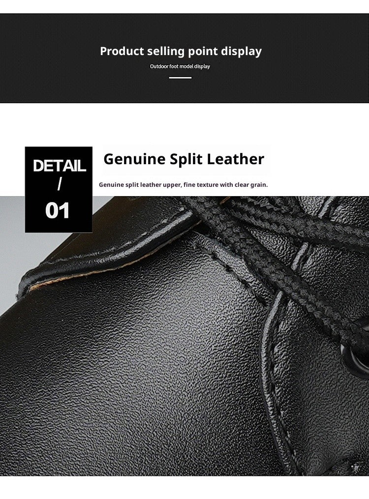 Fashion Men's Shoes Genuine Leather Unisex Casual Shoes Breathable Flat Driving Shoes Outdoor Non-slip Man Loafers Mens Shoes