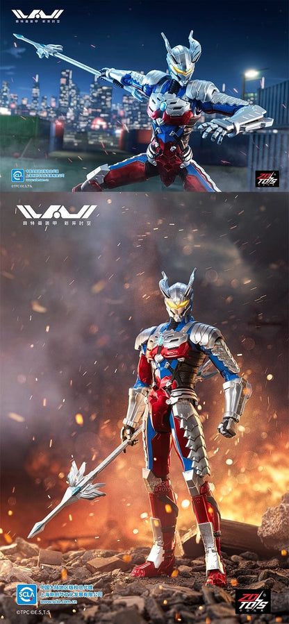 Boneco Articulado Ultraman ZD Toys Kotaro Higashi Terno Zero Terno Tiga Terno Ace Ultra Seven Ultraman Jack Modelo Colecionável Adulto