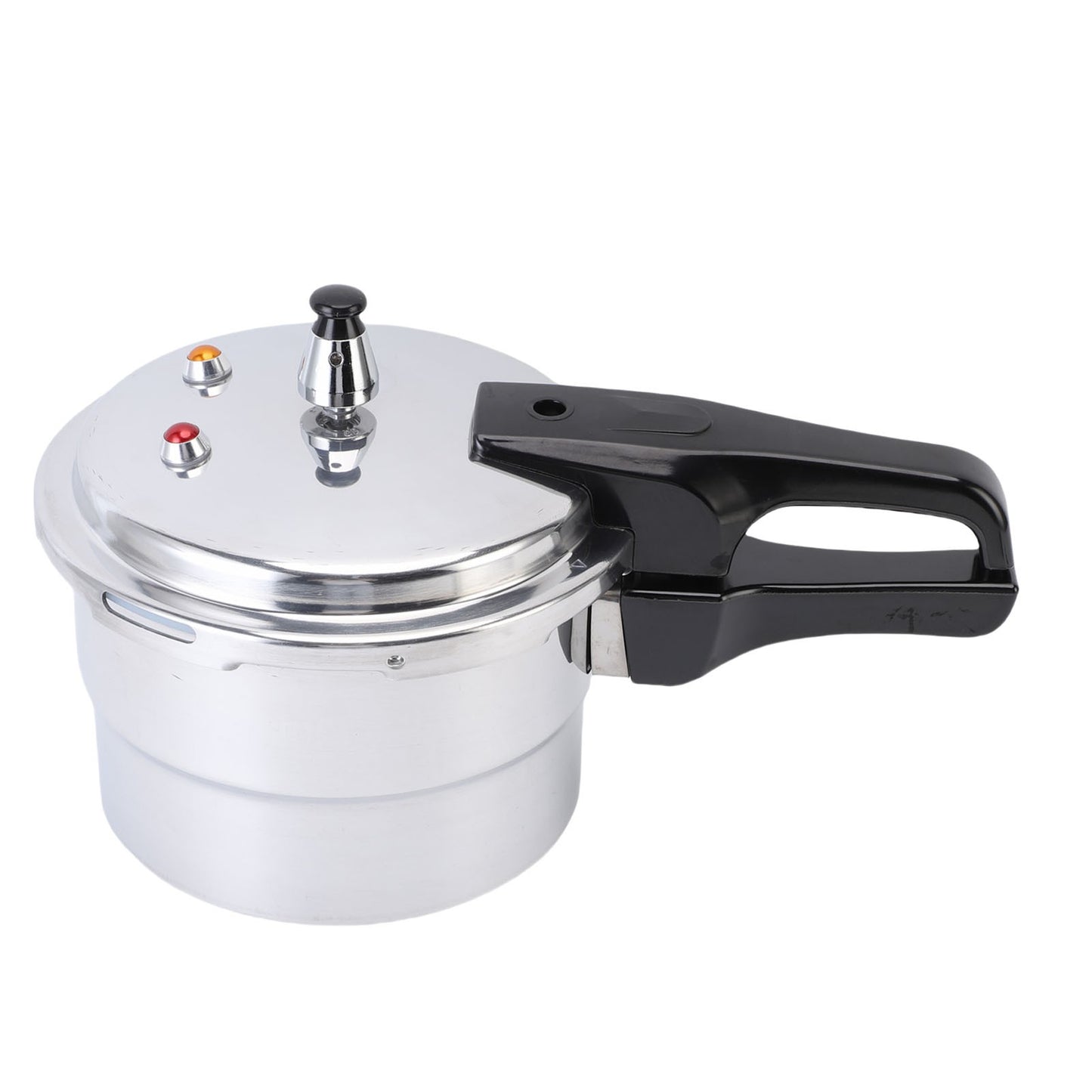 Pressure Cooker 3L Explosion Proof Aluminum Stovetop Fast Cooking Canning Cooker Pot with Steam Rack for Kitchen
