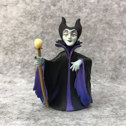 5 pçs Disney Vilões Bonecos de Ação Brinquedos O Rei Leão Scar Úrsula Jafar Malévola Rainha de Copas Boneco Anime Modelo de Pvc Presente
