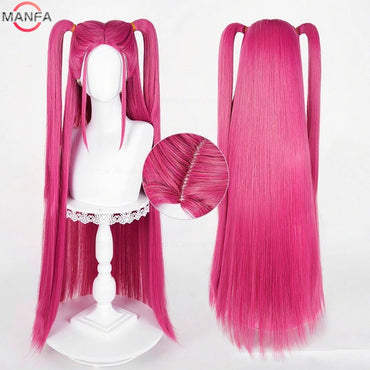 Current fashion trend music singer team role-playing wig Heat Resistant Synthetic Hair Anime Wigs +Wig Cap