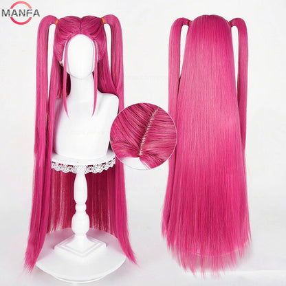 Current fashion trend music singer team role-playing wig Heat Resistant Synthetic Hair Anime Wigs +Wig Cap