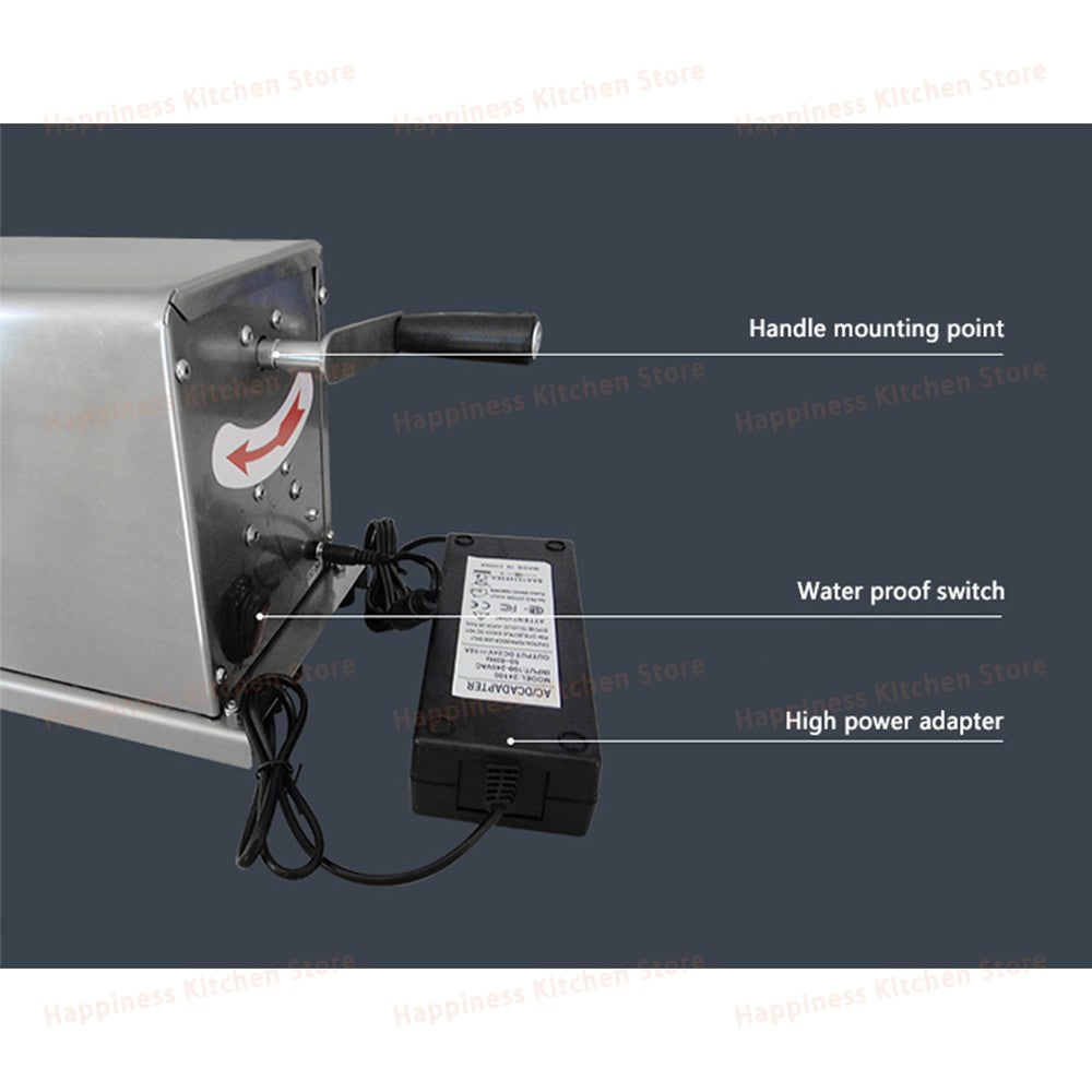 Commercial Spiral Potato Making Machine Potato Twister Automatic Stretch Potato Stick Maker Stainless Steel Food Processor