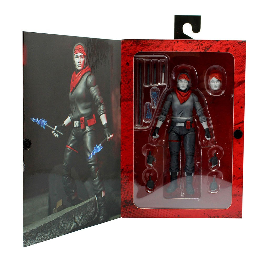 NECA 54408 TMNT The Last Ronin The Lost Years Ultimate April Nightwatcher Boneco de Ação de 7"