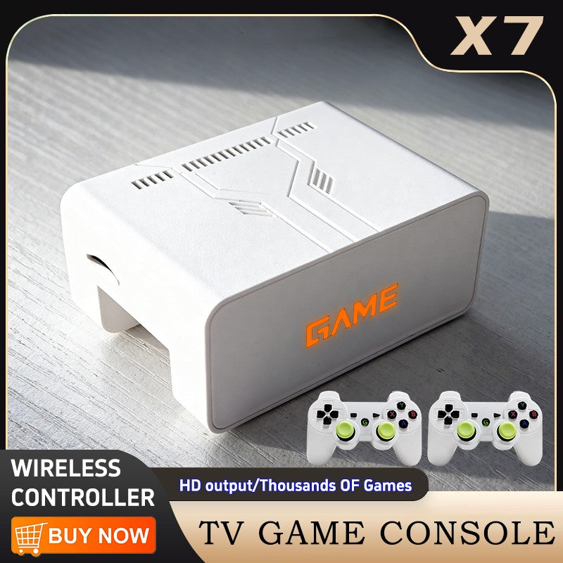 2026 New Coopreme Y7 X7 128G  Linux System 4K Video Game Console TV Box Wireless Controller Retro Game 10000+ Support PSP