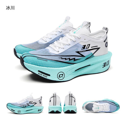 NEW Running Shoes Men Sports Marathon Carbon Plate Breathable Lightweight Women Comfortable Athletic Leisure Sneakers Footwear