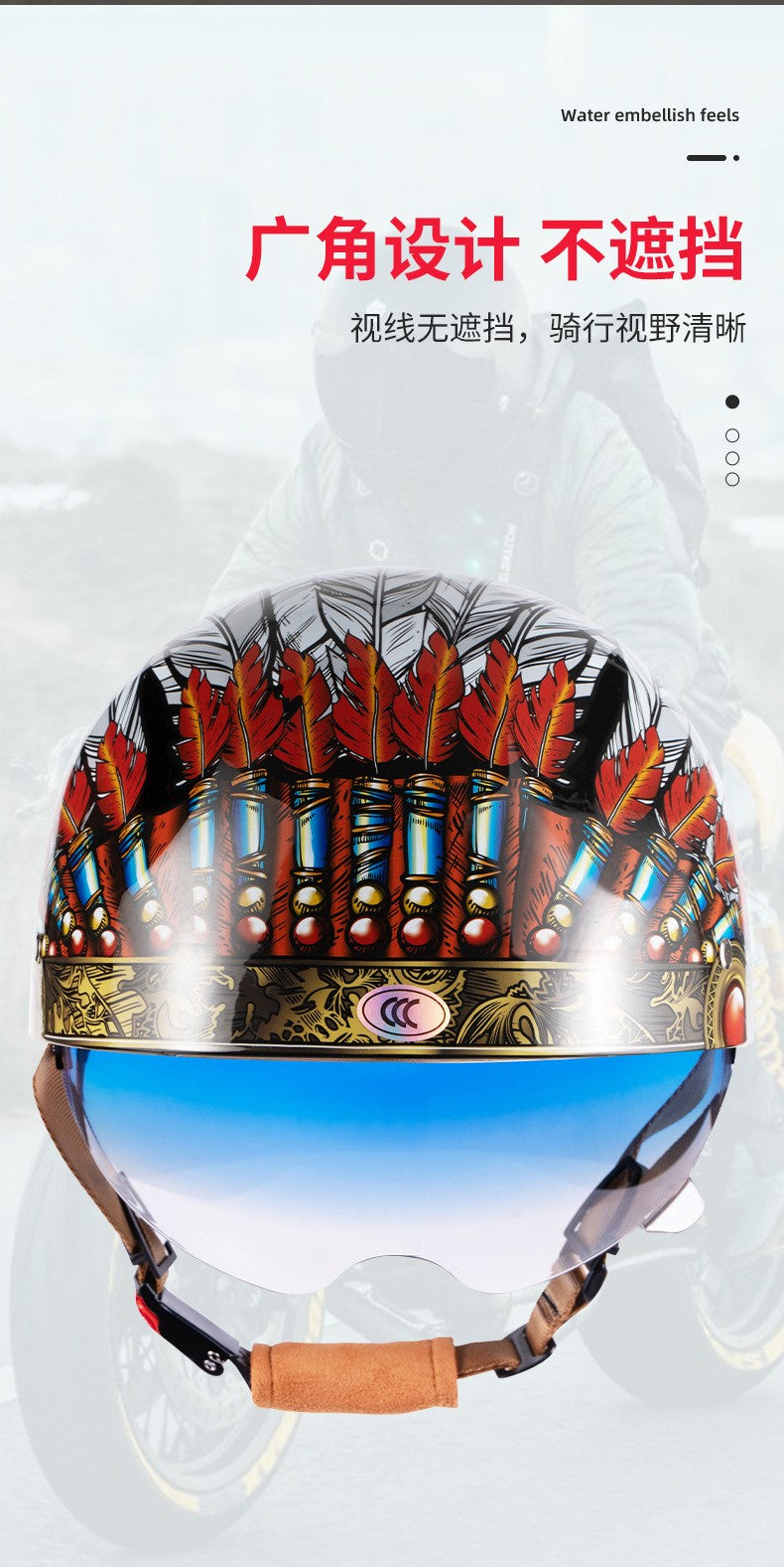 Boné de beisebol com personalidade retrô de gângster para homens e mulheres, capacete de motocicleta, capacete de beisebol, capacete de carro elétrico, meio capacete