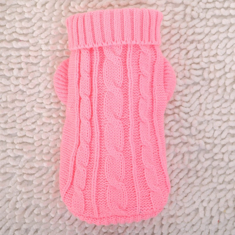 Roupa de Inverno para Cães, Roupa de Tricô para Animais de Estimação Pequenos e Médios, Casaco para Filhotes Chihuahua, Suéter para Cães Yorkshire, Ropa Perro