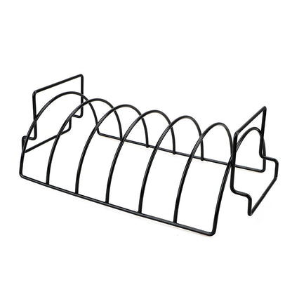 For Household Outdoor Camping Steak Rack Holders Stand Barbecue Grill Rack Roasting Rib Rotisserie Non-stick