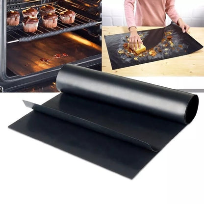 1-10pcs Non Stick BBQ Grill Mat 40*33cm Baking Mat BBQ Tools Cooking Grilling Sheet Heat Resistance Easily Cleaned Kitchen