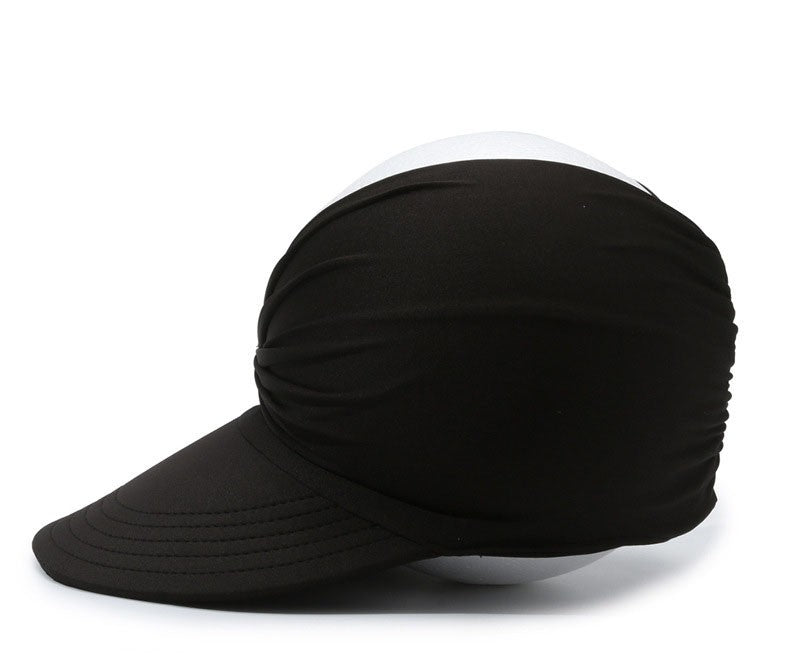 Sport Sun Visor Hats Empty Top Baseball Sun Cap Ladies Sun Hats with UV Protection Beach Sun Hats for Young Girls Women