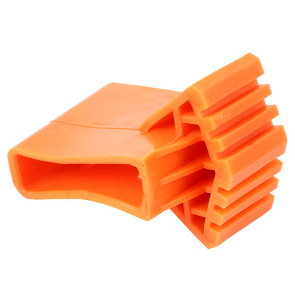 4 Peças Tapetes de Borracha Antiderrapantes Dobráveis para Escada Pés Almofadas Resistentes para Perna de Escada Ferramentas de Construção Peças de Andaimes Antiderrapantes