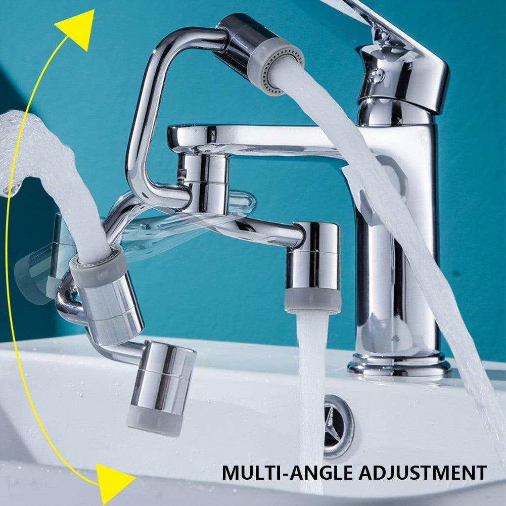 1080 Rotating Faucet-Extender Universal Kitchen Faucet Extend 2 Mode Splash Filter Extension Multifunctional Stainless Steel