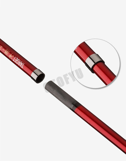1.8M 2.1M  2.4M Portable 3-Piece Fishing Rod Travel Surf Saltwater Carbon Spinning Rod 30-50lb Boat Jigging Trolling Fishing Rod