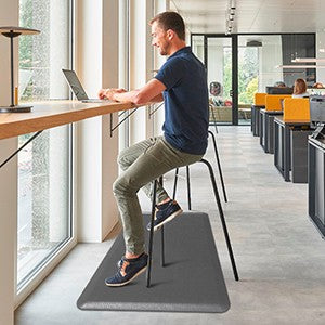 Anti-Fatigue Standing Mat, Kitchen Mat with PVC Waterproofing, Non-Slip Kitchen Rug