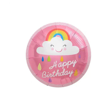 Sunglasses Sun Rainbow Cloud Shape Aluminum Film Balloon Birthday Party Banquet Children's Toy Baby Shower Decoration