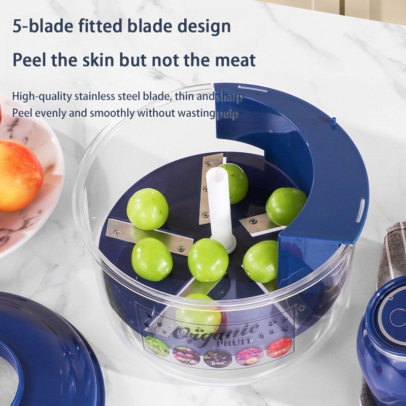 Grape Peeler Fully Automatic Household Electric Fruit Peeler Qingti Peeler Divine Tool Wireless Portable Easy Kitchen Gadget