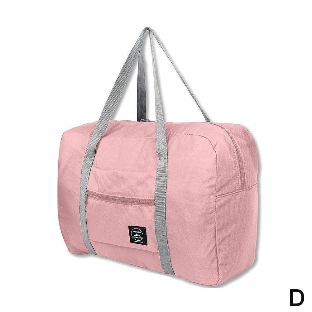 1pc Large Capacity Fashion Travel Bag Carry On Waterproof Foldable Travel Bags Gym Bag Multi-functional Clothes Storage Bag