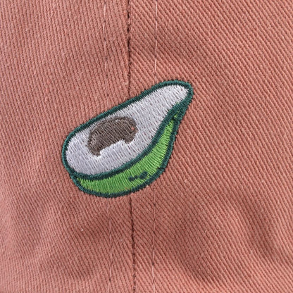 Fashion Baseball Cap With Avocado Embroidery Unisex Baseball Hats For Men Women Four Seasons Snapback Golf Dad Hats Cotton Bones