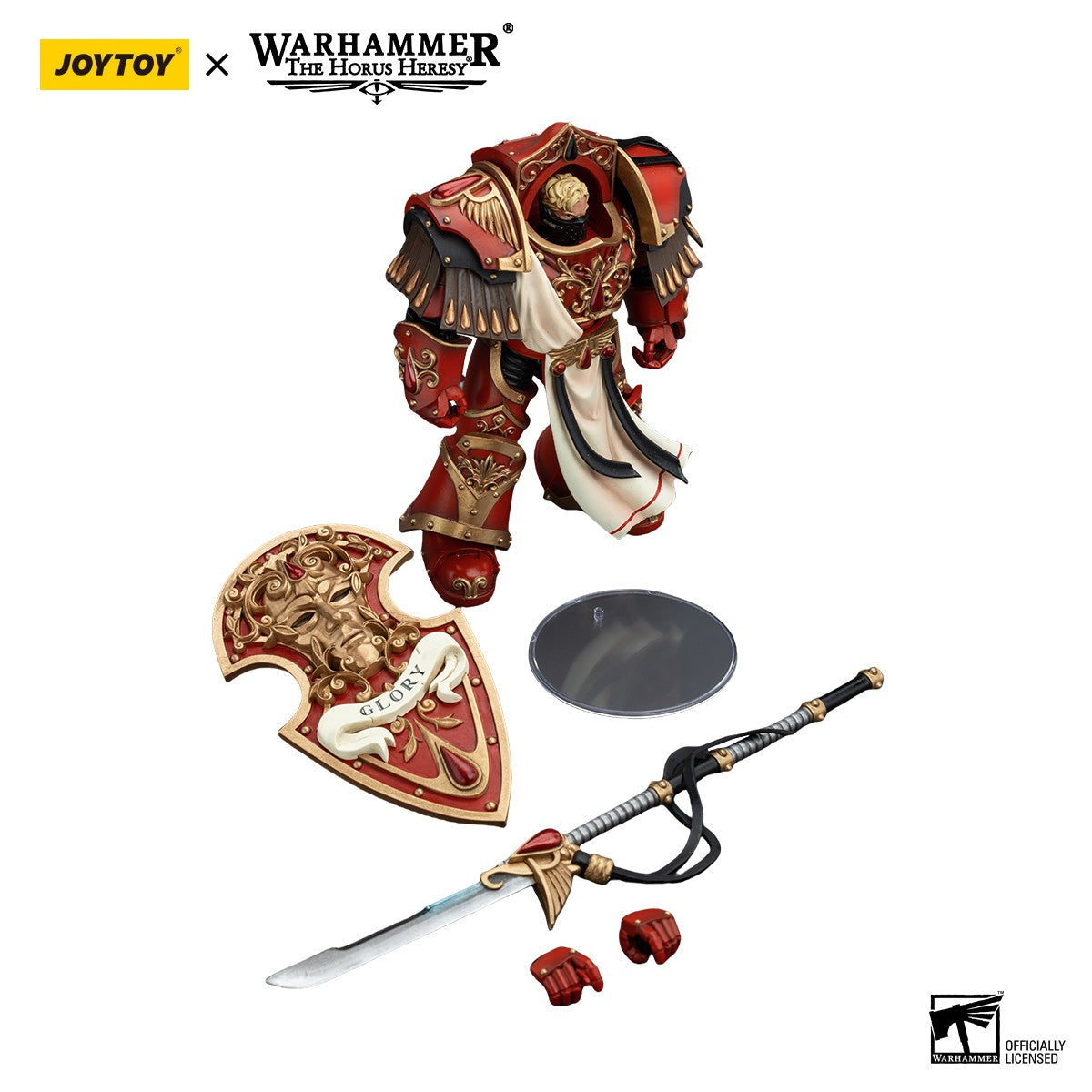 [EM ESTOQUE] JOYTOY Warhammer 40K 1/18 Action Figure Blood Angels Crimson Paladins Squad Crimson Exemplar Modelo Anime Figure Toys
