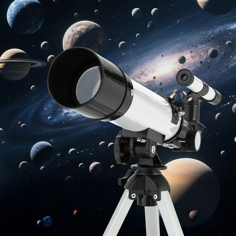 Telescópio astronômico Zoom F36050, grande abertura, alta definição, alta ampliação, para observação da Lua e estrelas