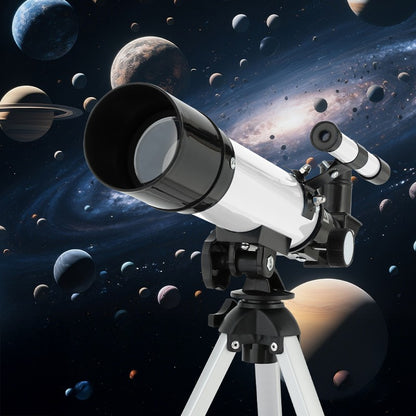 Telescópio astronômico Zoom F36050, grande abertura, alta definição, alta ampliação, para observação da Lua e estrelas