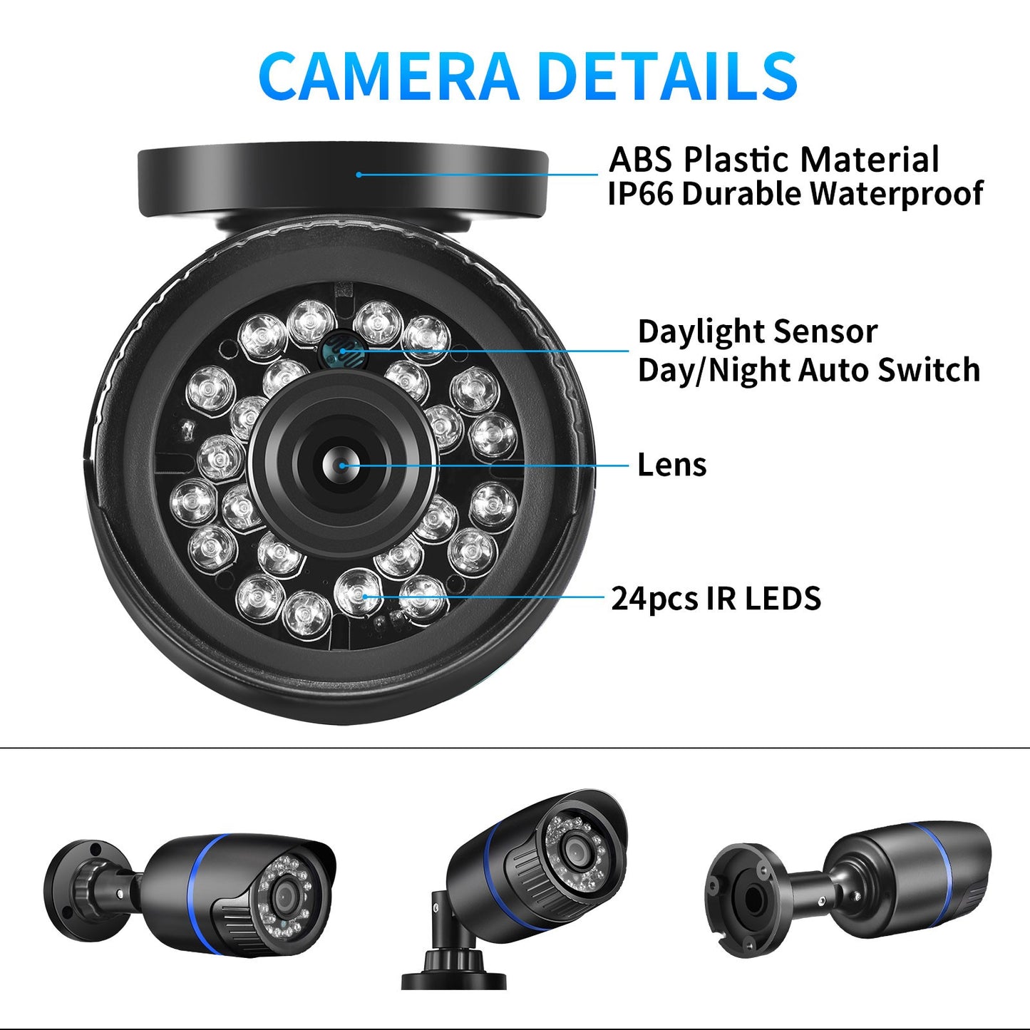 XMEye 8MP Ultra HD 4K 5MP 4MP Outdoor IP Camera POE Waterproof H.265 Security Surveillance Bullet CCTV Camera Motion Detection