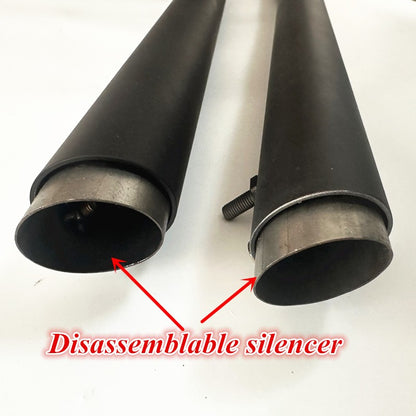 Motorcycle parts exhaust pipe with muffler For Yamaha V-Star XVS1100 Custom Classic Drag Star 1100 full exhaust system pipe