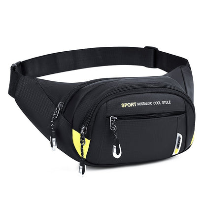 Unisex Mobile Waist Bag - Large Capacity, Water-Resistant, Durable for Work & Travel, Fashion Crossbody Pack Sports Bag