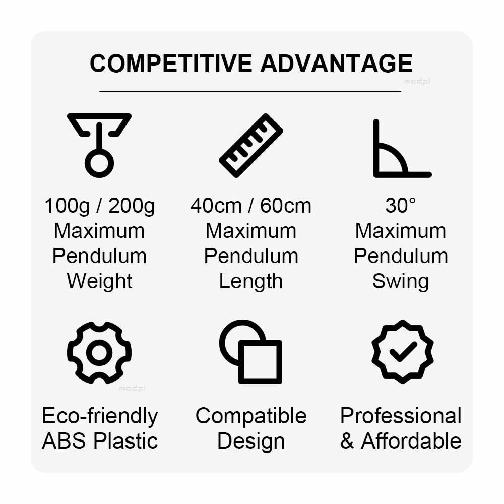 MCDFL Pendulum for Watch Actuator Module Mantel Swing Wall Clock Mechanism Drive Spinning Grandfather Movement Replacement Parts