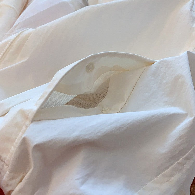 Mumaroho 2025 Autumn Winter Women Windbreaker Jacket Windproof Solid Long Sleeve Outdoor Sport Hooded Thin Coat Jacket For Women