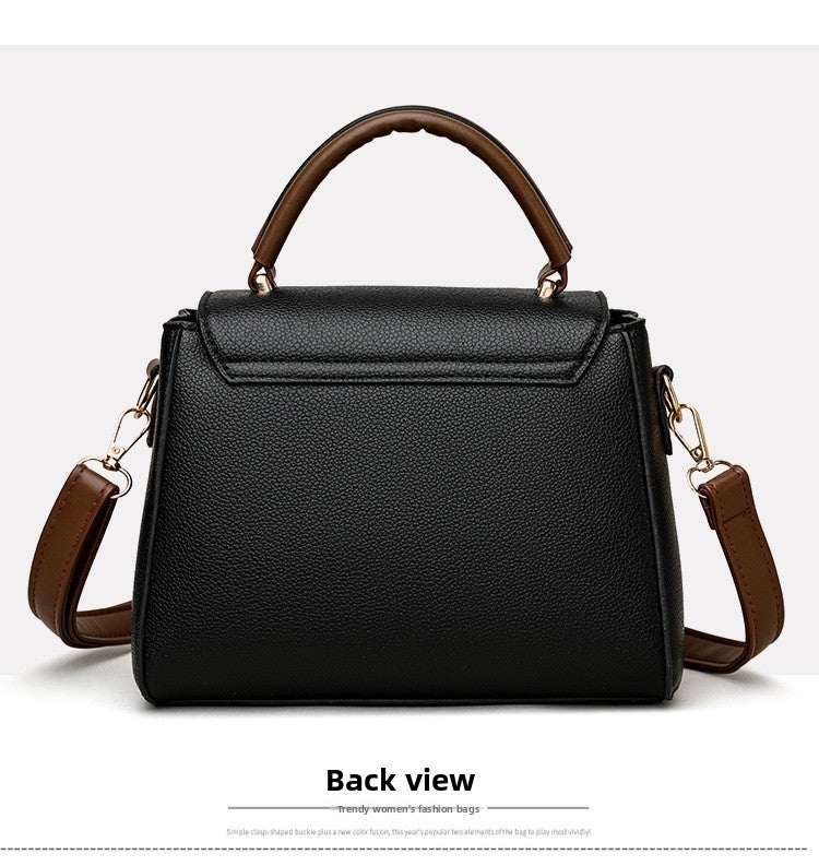 Vintage Handbag Women Fashion Crossbody Shoulder Bag Simple Small Square Bag Versatile Trendy