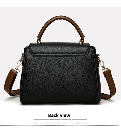 Vintage Handbag Women Fashion Crossbody Shoulder Bag Simple Small Square Bag Versatile Trendy