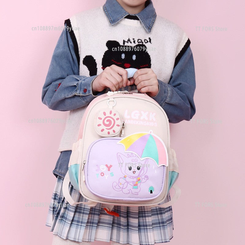 Mochila Infantil Dinossauro Nova Jardim de Infância Casual Bonito Moda Mochila Meninos Meninas Presente de Aniversário de Férias Adequado para Pré-escola
