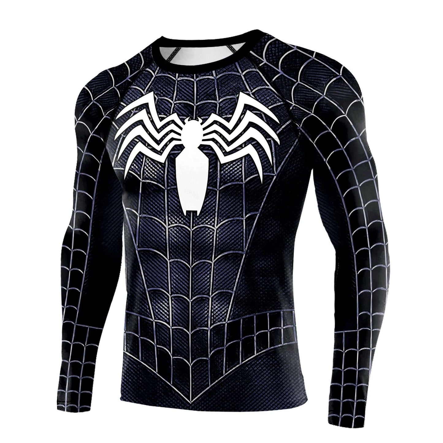 Men Gym T-shirts Superhero 3D Printed Cosplay Top Fitness Compression Tee Shirt Long Sleeve Elastic Sportwear Fashion Male Cloth
