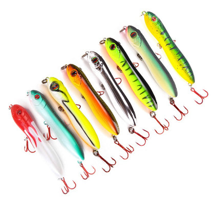 Fishing Lures Pesca 10.5cm 15.6g Topwater Artificial Snake Head Pencil Isca Hard Bait Wobblers Trolling Jigbait Fishing Tackle