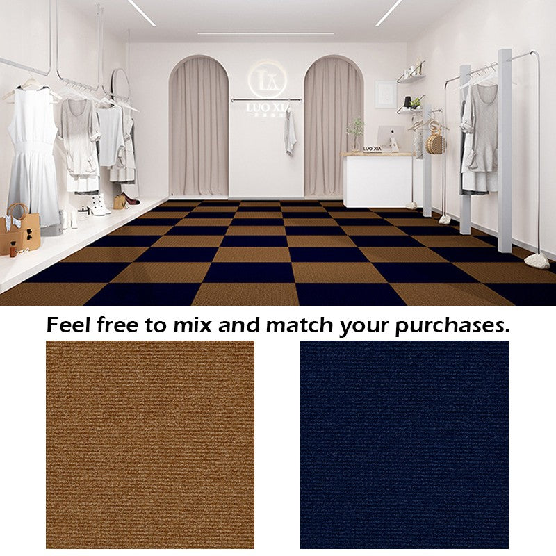 30cmX30cm Self-adhesive Anti Slip Splicing Block Floor Mute Rug Bedroom Mat Carpet Water Absorption Kitchen Living Room Home