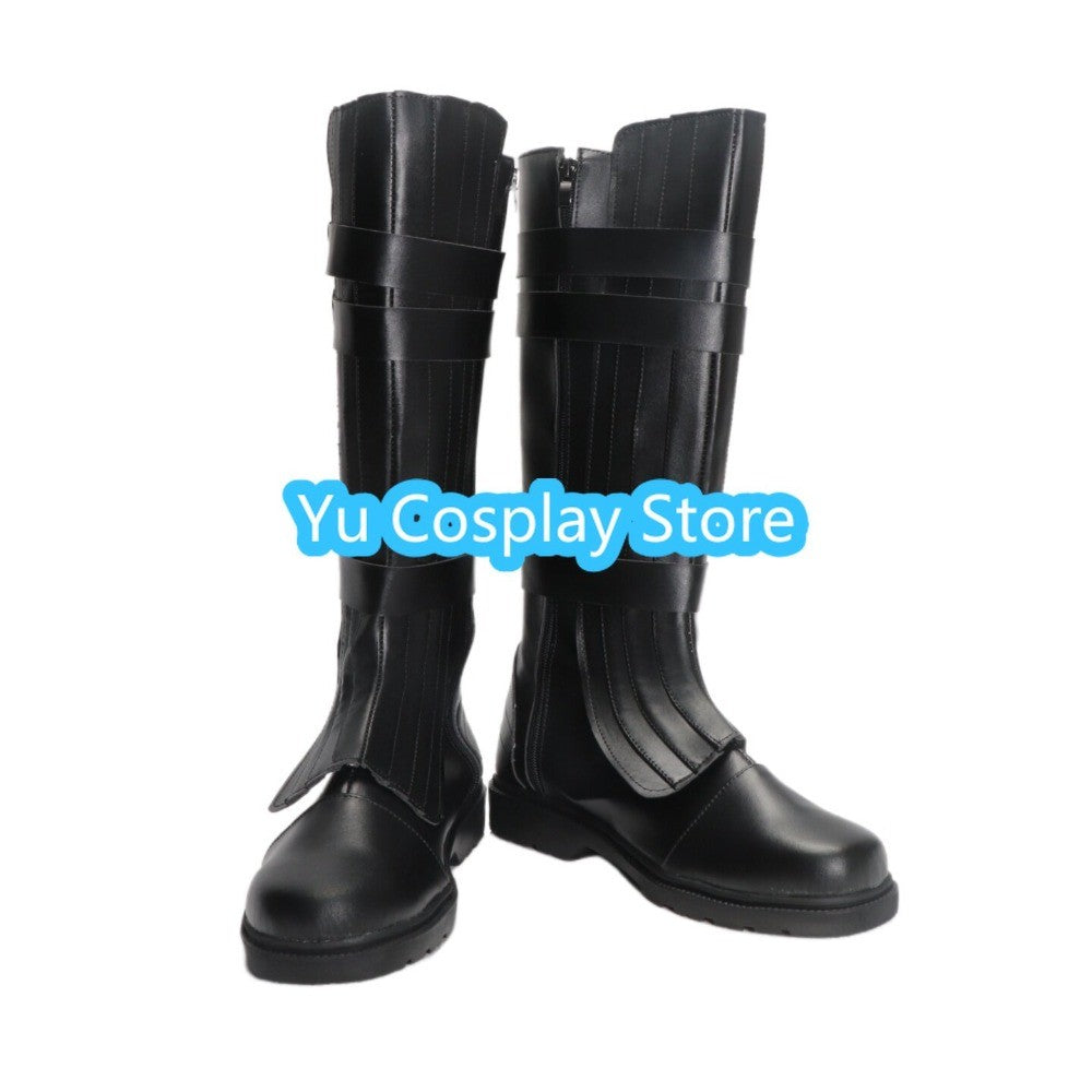 Anakin Skywalker Role Playing Boots Black Jedi Role Playing Custom Shoes