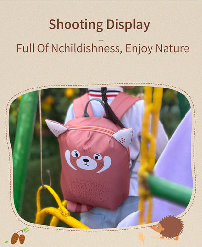 Novas mochilas infantis anti-perda com desenhos de animais fofos, mochilas escolares para meninos e meninas da pré-escola, mini bolsas escolares