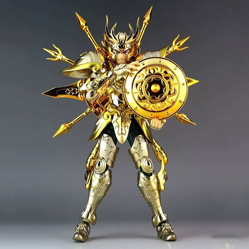 EM ESTOQUE CS Modelo Saint Seiya Myth Cloth EX Sagitário Aiolos/Capricórnio Shura/Gêmeos Saga/Libra Dohko Boneco de Ação