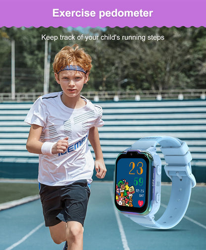 For Xiaomi Kids Smart Watch 4G Sim Card SOS LBS Location Call Child SmartWatch Camera Waterproof Watch Phone For Boys Girls gift