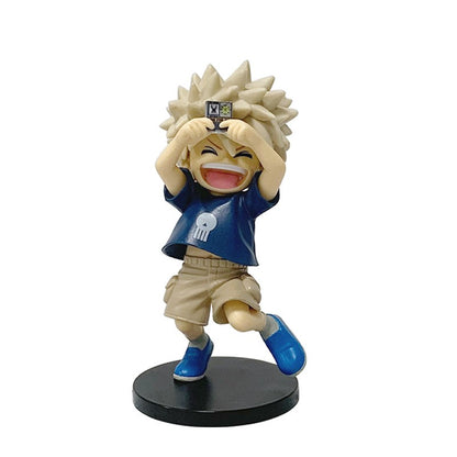 Em estoque 2 unidades de figuras de ação de anime em PVC colecionáveis, brinquedos infantis de aniversário, presentes decorativos para fãs