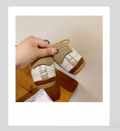 6cm de Elevação Interna Cadarços de Pato Mandarim Estrela Sapatos Sujos Femininos Vintage Sola Grossa Versátil Tênis Casual
