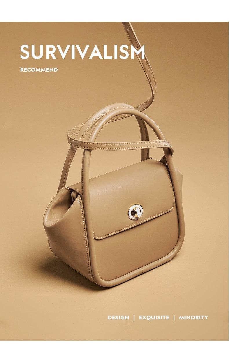 BAFELLI NEW 2025 WOMEN'S HANDBAG WINTER WOOL FASHION BENTO EVENING LEATHER ORIGINAL STYLE LUXURY BRAND PURSE SHOULDER CASUAL