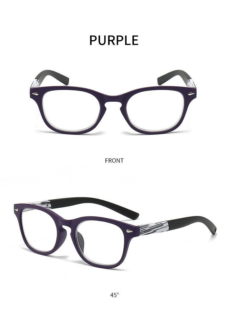 Fashion Presbyopia Reading Glasses Plastic Anti Blue Light Hyperopia Eyeglasses Eyewear for Men Women +1.0 +2.0 +2.5 +3.0 +3.5