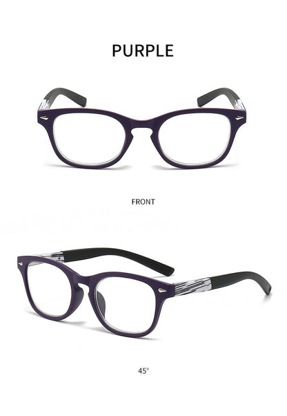 Fashion Presbyopia Reading Glasses Plastic Anti Blue Light Hyperopia Eyeglasses Eyewear for Men Women +1.0 +2.0 +2.5 +3.0 +3.5