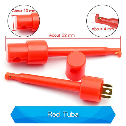5PCS Mini Single Test Hook Clips Test Probes For Electronic Testing Clips Hook Test Clips Large / Small